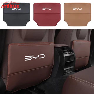 Para BYD Couro Carro Assento De Traseiro Anti Kick Pad Protetor Capa Para BYD Dolphin Mini Song Pro Dolphin Plus King