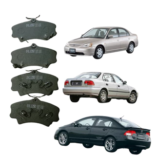 PASTILHA DE FREIO HONDA CIVIC 1.6 98 A 2001 CIVIC 1.7 2001 A 2006 E NEW CIVIC 1.8 2006 EM DIANTE