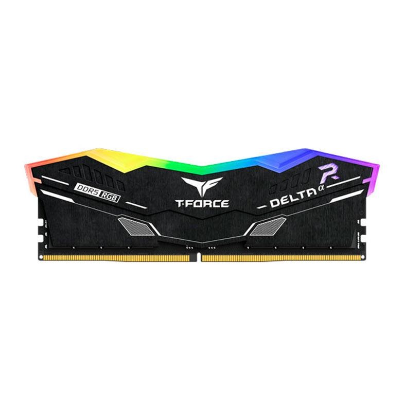 Memoria Team Group T-Force Delta A, RGB, 16GB (1x16GB), 6000MHz,DDR5,CL38, Preta,FF7D516G6000HC38A01
