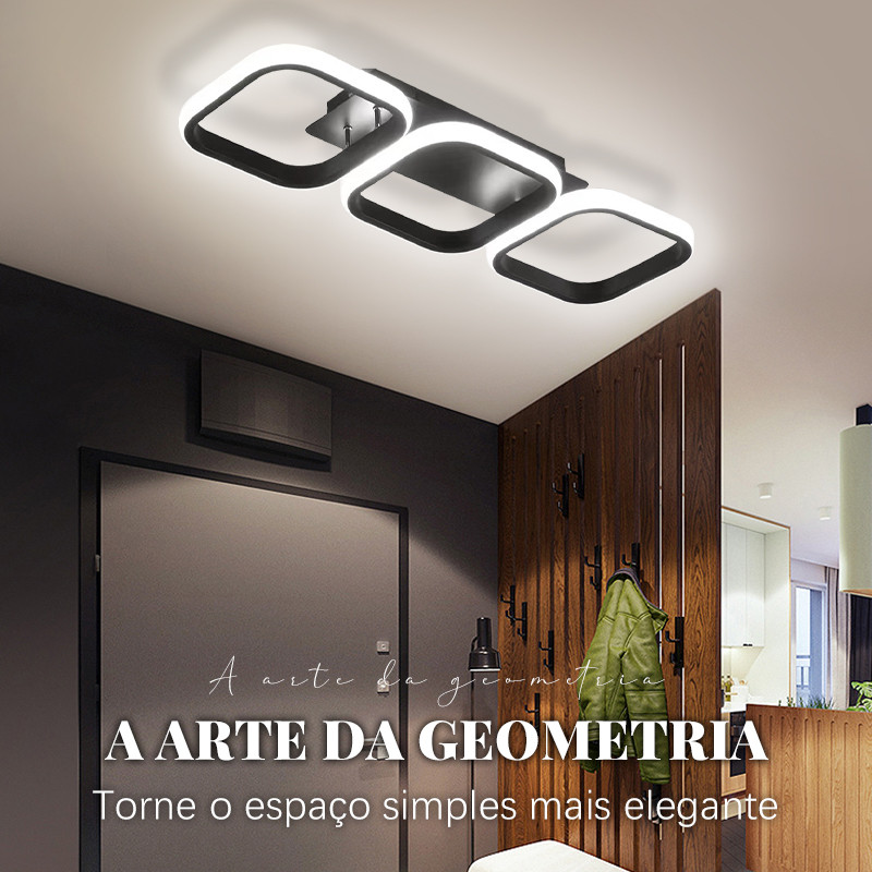 3 Cores(110V/220V)Luminária De Teto Led Minimalista Moderna Pendente Lustre Plafon para Sala Quarto Cozinha Ceiling Ligh