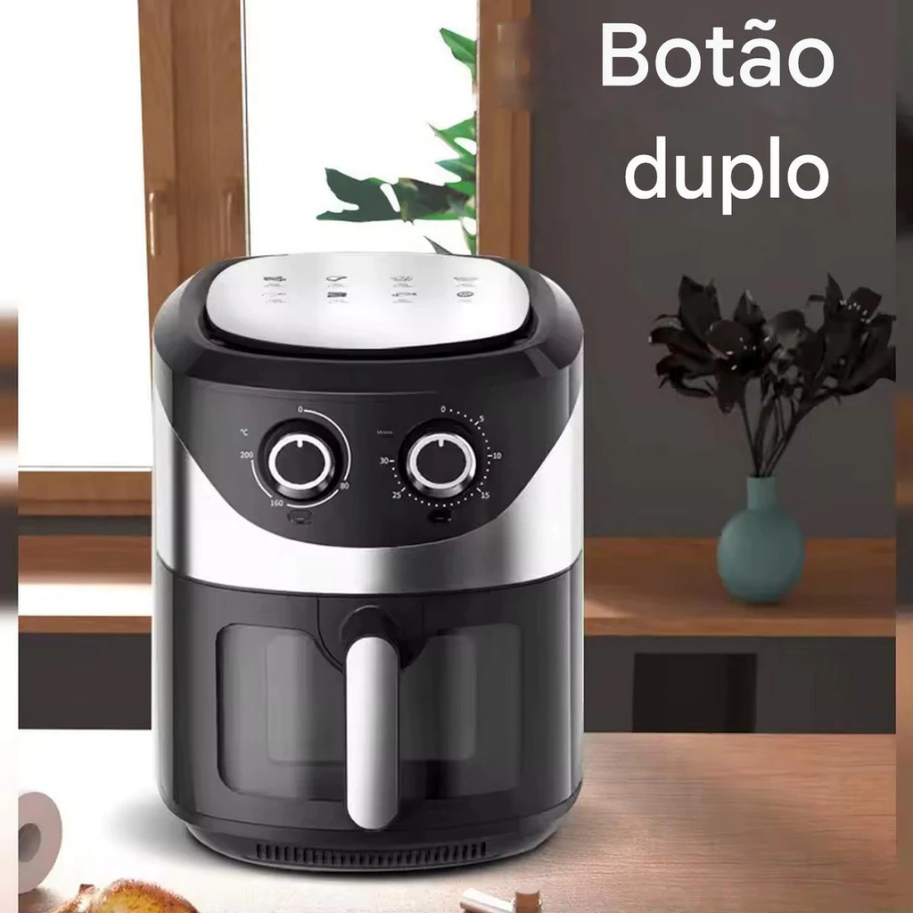 Fritadeira Sem Óleo Air Fryer 15l Lck Preto 1750w 220v