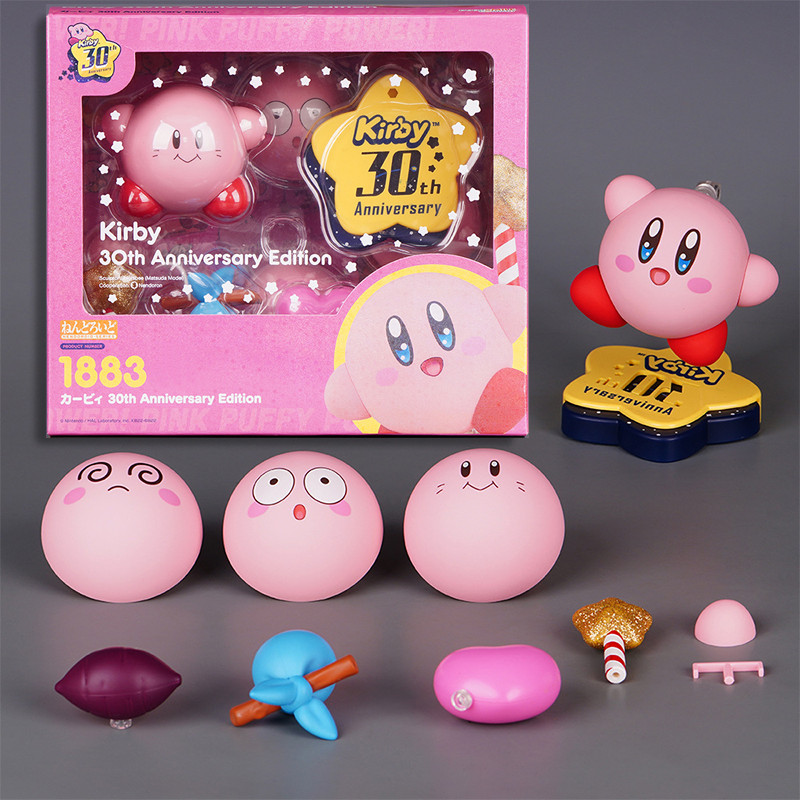 Figura De Ação Kirby Com Ímã Nendoroid 30o Aniversário Edição 1883 Modelo Boneca Brinquedos Infantis Presente