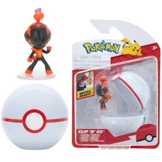 Boneco Figura 3cm Charcadet C Poke Ball Pokémon 003427 Sunny