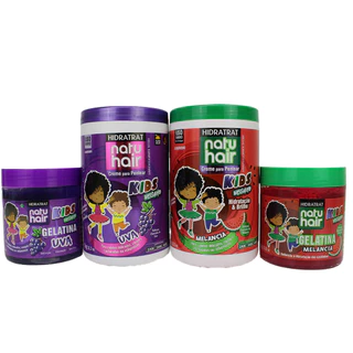 Kit Uva + Melancia Kids Vegano Natuhair