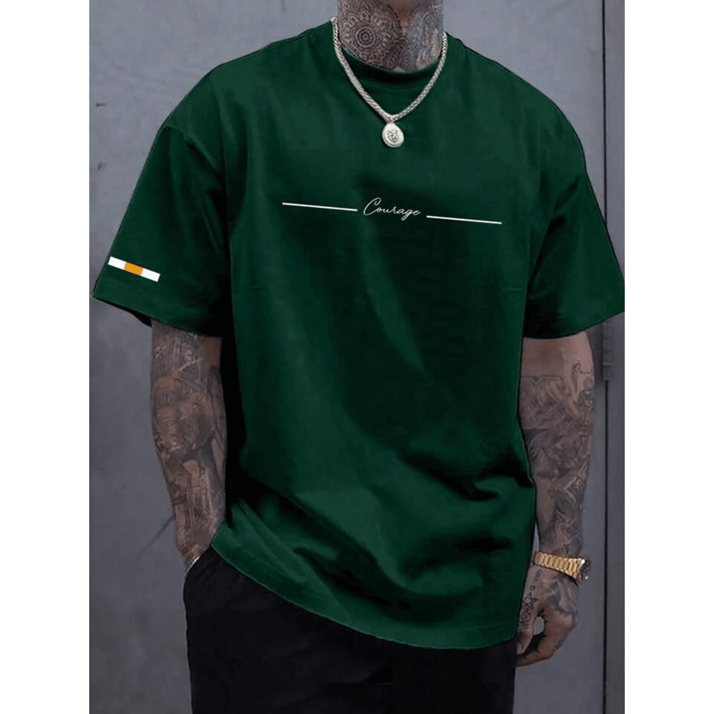 Camiseta Masculina Courage Camisa 100% Algodão