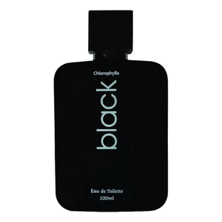Chlorophylla Deo Colônia Black 100ml Perfume Eau de Toillete Fragrância Masculina Citrica Amadeirado