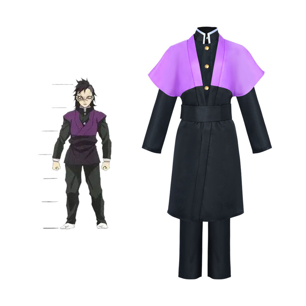 Demon Slayer Kimetsu No Yaiba Cosplay Shinazugawa Genya Roupas de ...