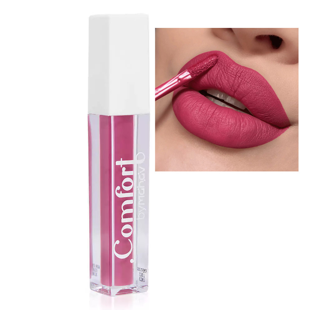 Batom Líquido Matte Comfort Cor Pimenta Rosa Mahav | Shopee Brasil