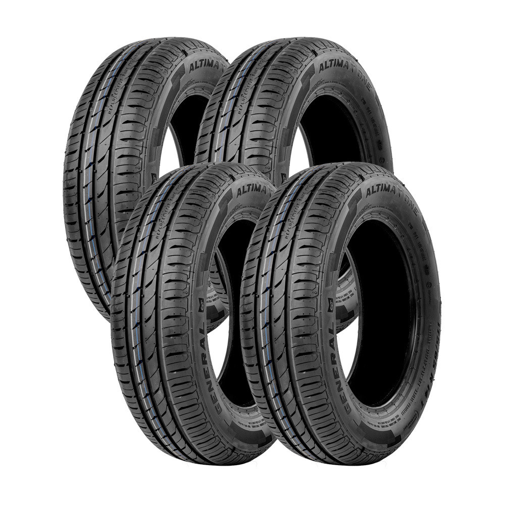 Jogo 4 Pneus General Tire by Continental Aro 15 Altimax One 195/60R15 88H