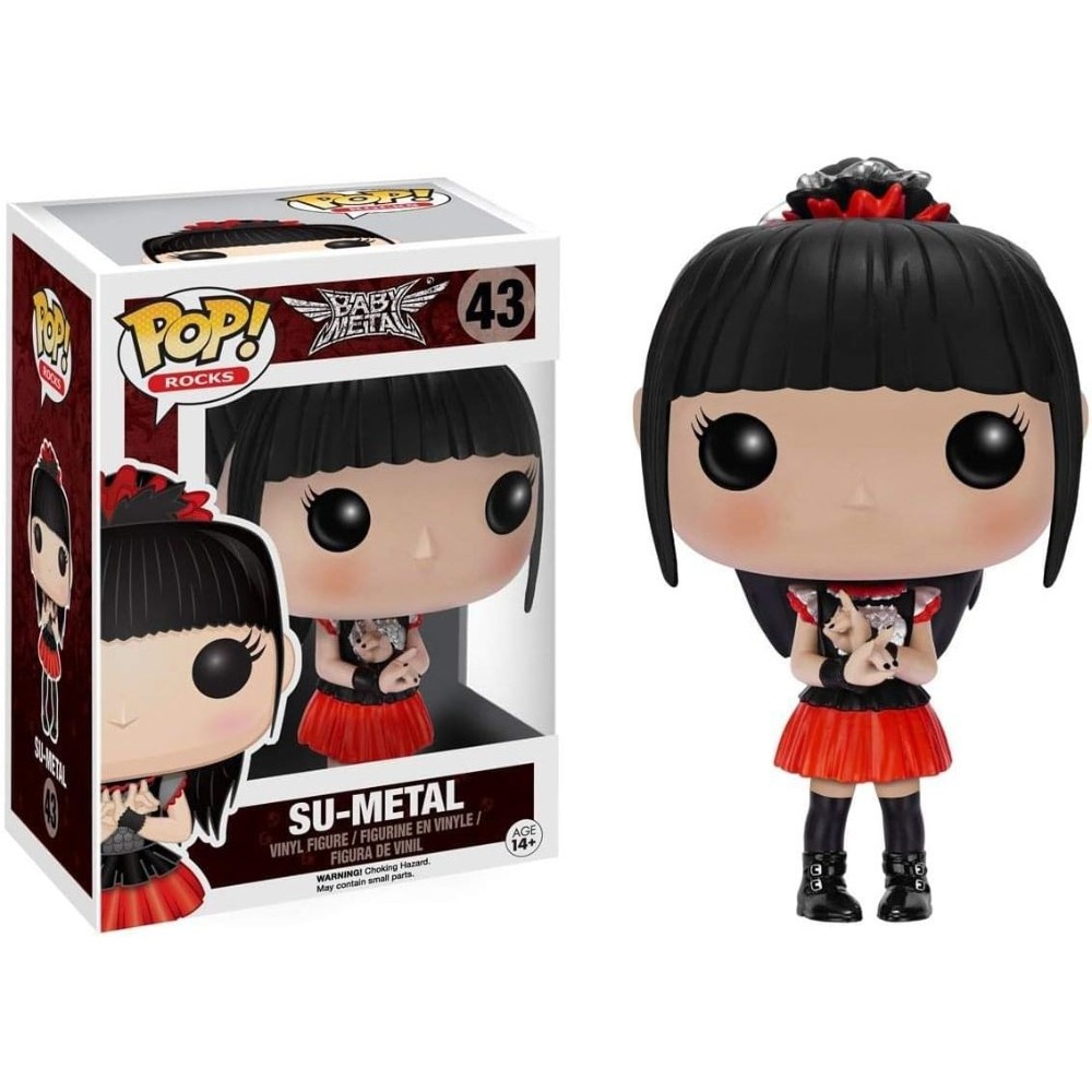 Funko Pop! Rocks Baby Metal Su-Metal 43 | Shopee Brasil