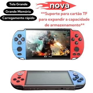 2024 Videogame Portatil Tela 5.8" /4.8" +10000 Jogos Retro 16GB, Console de Mão Memoria Expansivelle de Mão em Oferta na Shopee