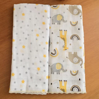 Toalha Fralda com 02 Unidades Bublim em Oferta na Shopee