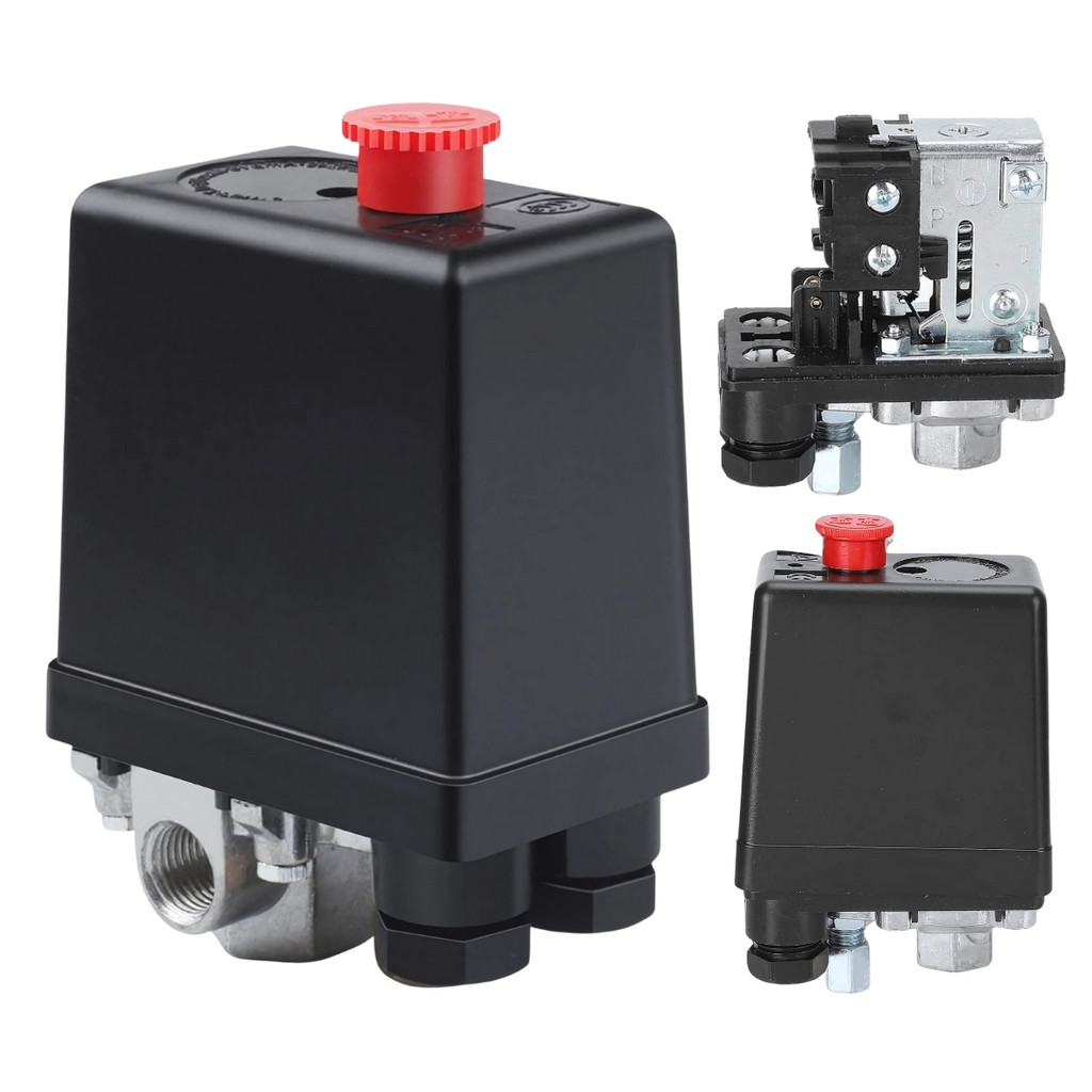 Pressostato Automático Para Compressor Ar Com Botão On/off | Shopee Brasil