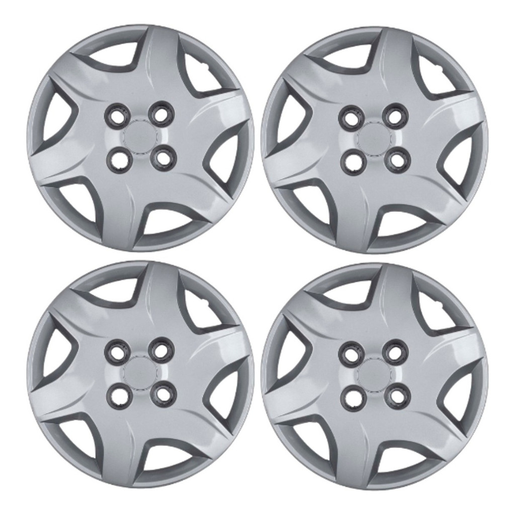 Kit 4 Calota Aro 13 Celta Prisma 2012 2013 2014 2015 Topmix | Shopee Brasil