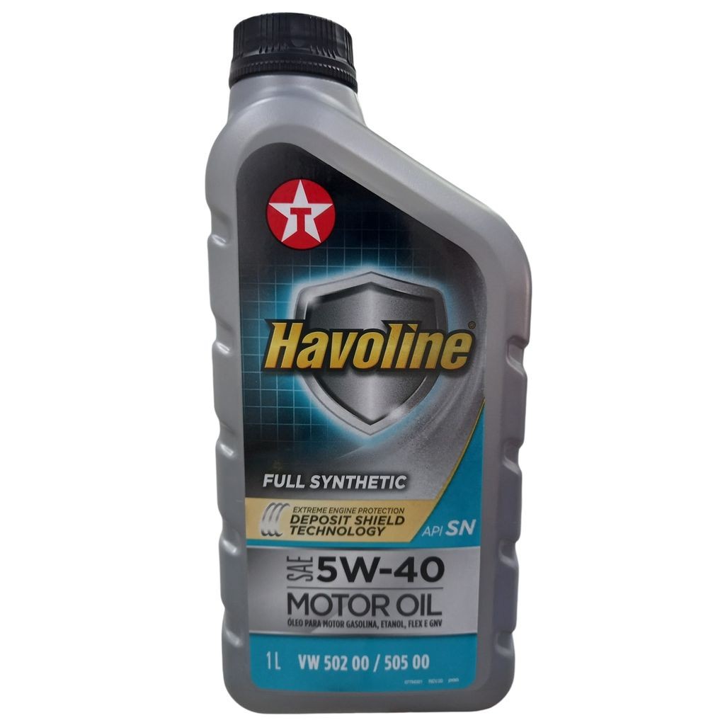 Óleo Lubrificante do Motor Texaco Havoline Ultra S Pro DS 5W40 API SN ...
