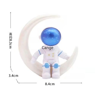Ornamento Criativo De Mesa Para Decoração De Bolo De Astronauta , Plug-In De Sobremesa Festa De Aniversário Infantil — foto 3 — Achou Levou Brasil