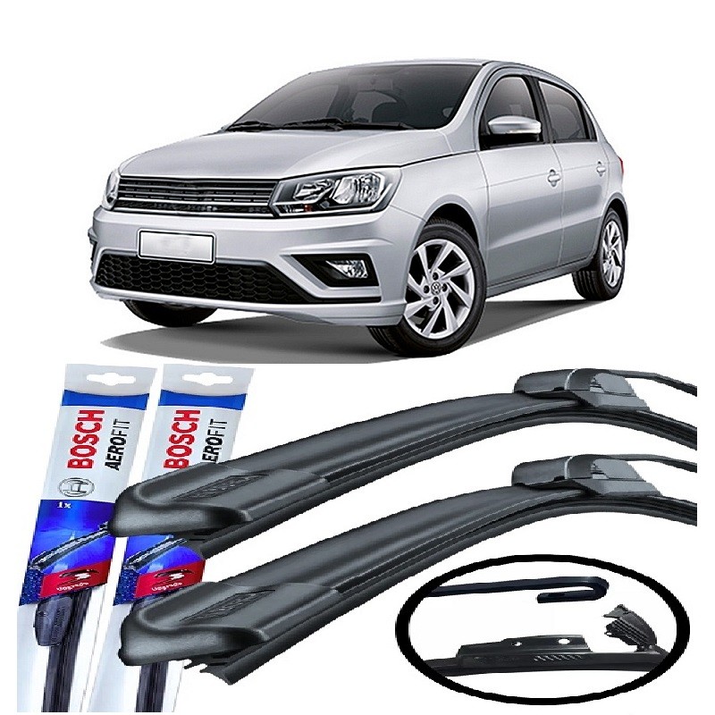 Palheta Bosch Dianteira Gol G8 2018/21 Aerofit Original Par | Shopee Brasil