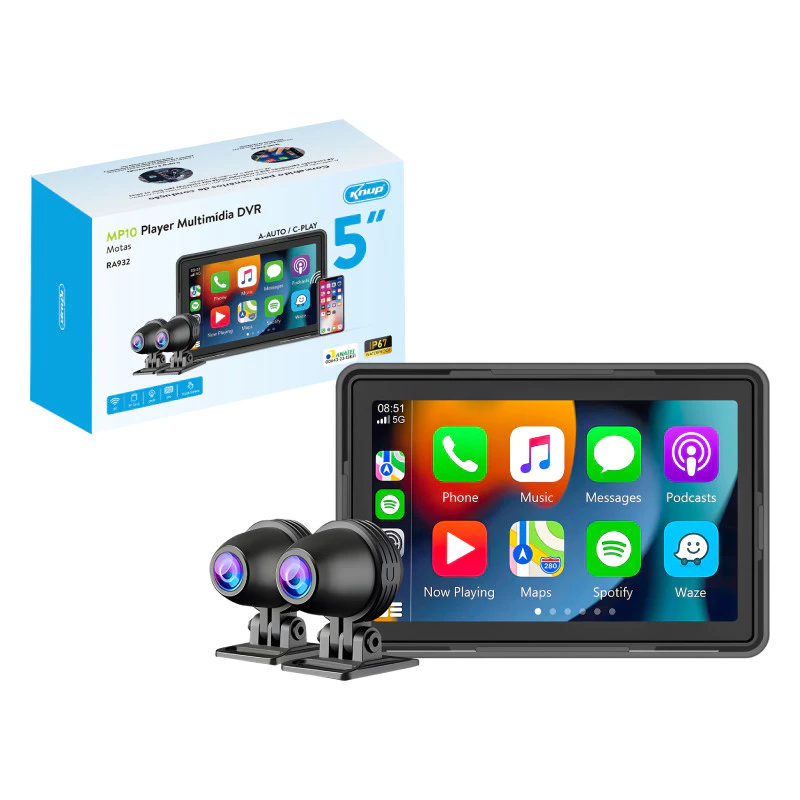 Multimídia para Moto DVR 5