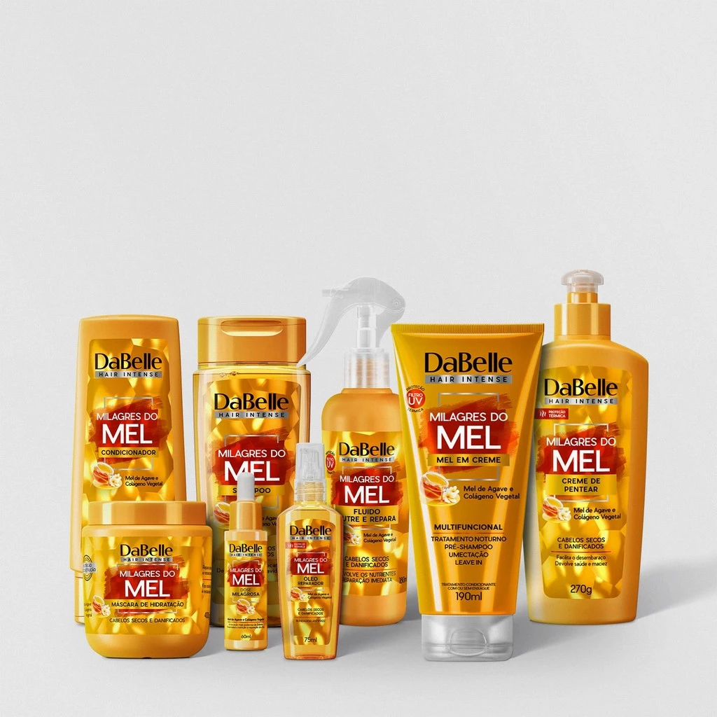 Dabelle Kit Completo 8 Produtos 400g - Milagres do Mel