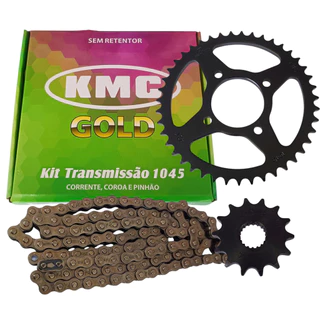 Kit Relação Suzuki Katana / Intruder 125 / YES 125 43X14 - 428HX116 (KMC GOLD)