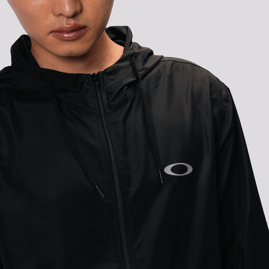 Jaqueta Oakley Essential Windbreaker Preta | Shopee Brasil