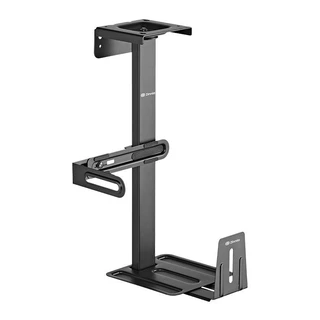 Suporte Para Gabinete de Parede / Mesa Zinnia Vextor, Preto, ZNO-VEXT-BK01