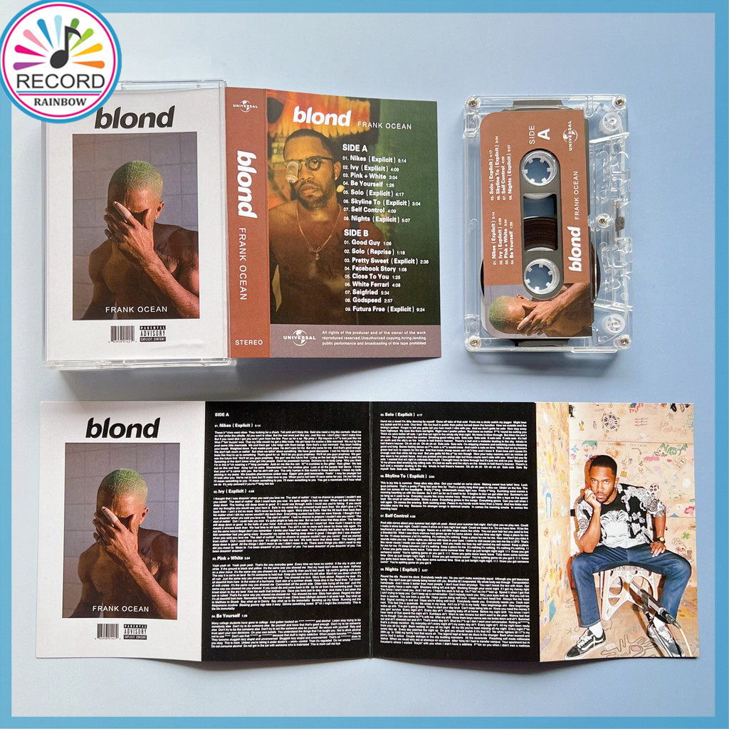 Frank Ocean Blond Fita K7 Cassette Tape Brand New [Lacrado