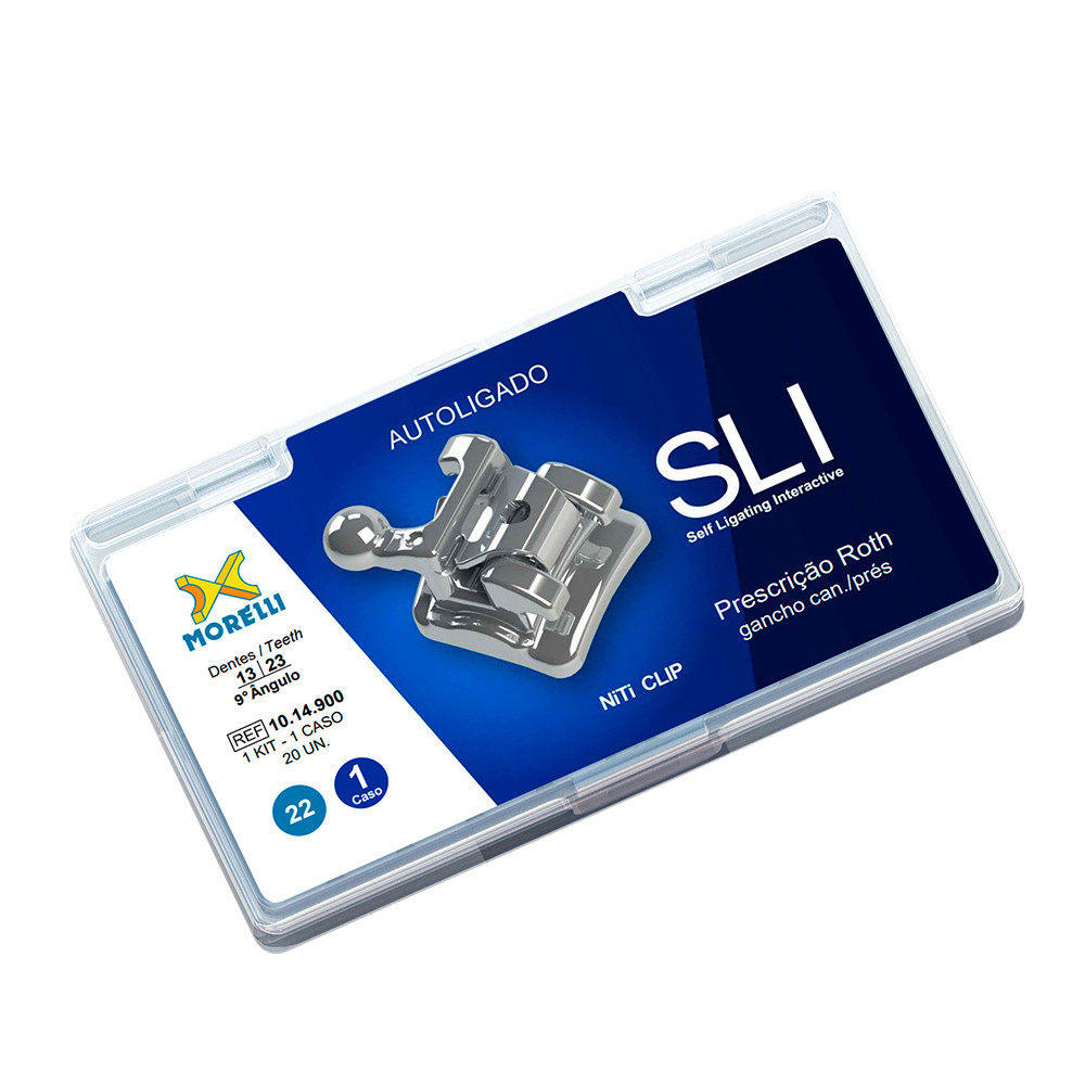 Kit de Bráquetes 01 caso Roth Autoligado SLI G C/P Morelli | Shopee Brasil