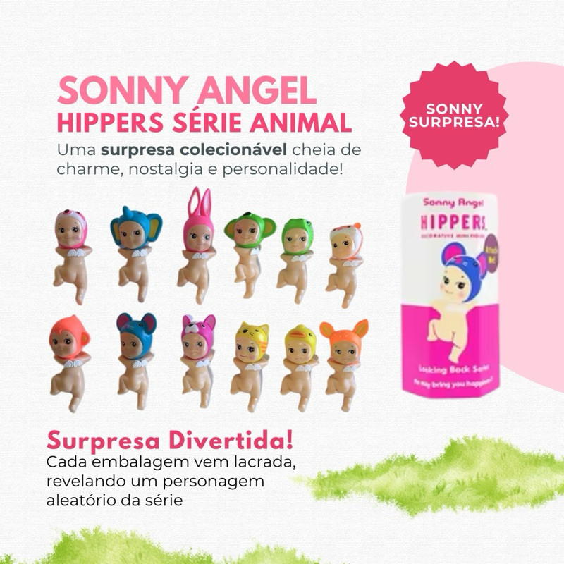 Sony Angels Bonecas Surpresa Sonny Angels Hipper Colecionáveis