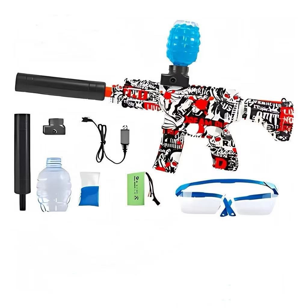 Arma de Gel Blaster M416/MP5/AK47 - Brinquedo Elétrico Automático Lança ...