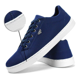 Sapatenis Masculino Tenis Casual De Lona Sport Fino