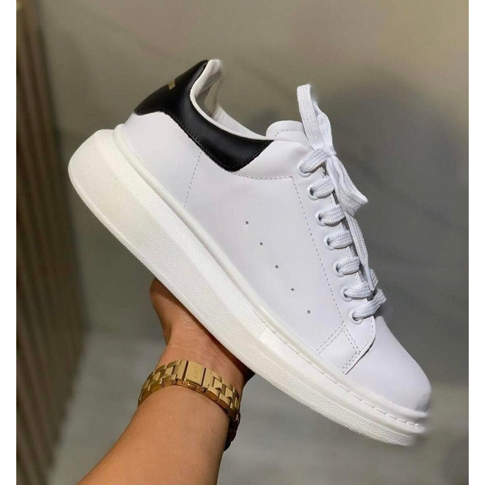 Imagem do produto Tênis Sapatênis Feminino c/Salto Casual Alexander Mcqueen Lindas Cores Macio Leve Confortável ! 3