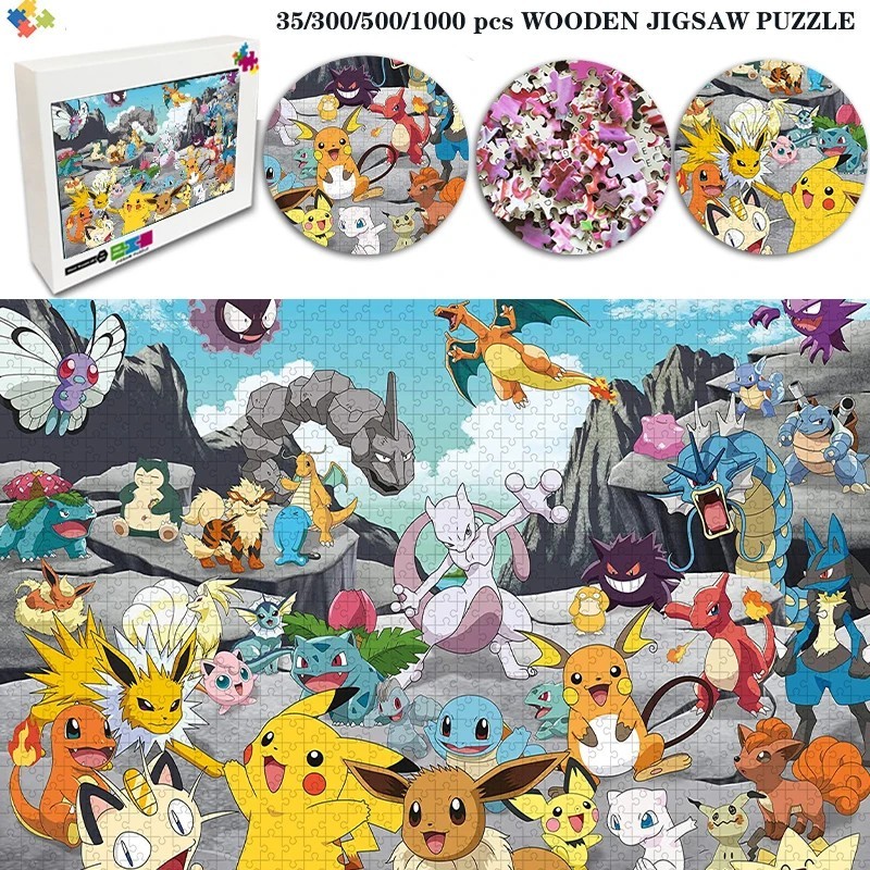pok-mon-pikachu-1000-pe-as-quebra-cabe-a-de-madeira-colorido-para