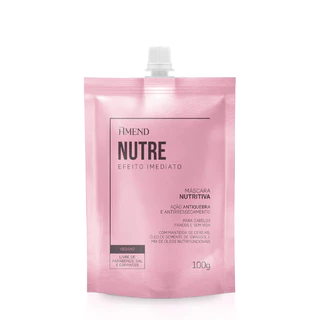 Amend Nutre Efeito Imediato Máscara Nutritiva Para Cabelos Sem Vida 100g em Oferta na Shopee