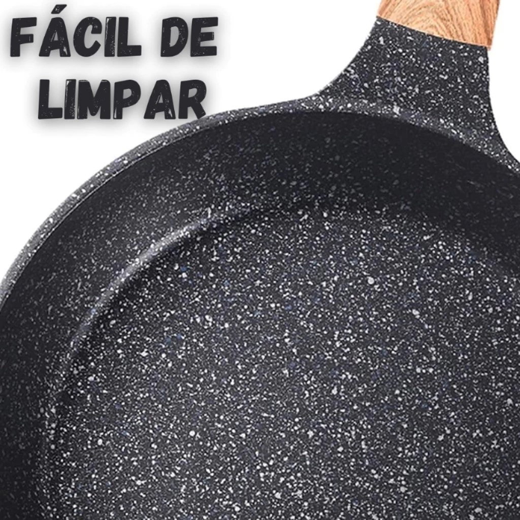 Panela Frigideira Antiaderente 24cm 26cm 28cm De Cerâmica Premium