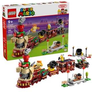 Trem Expresso Do Bowser 1392 Peças 71437 - Lego Super Mario