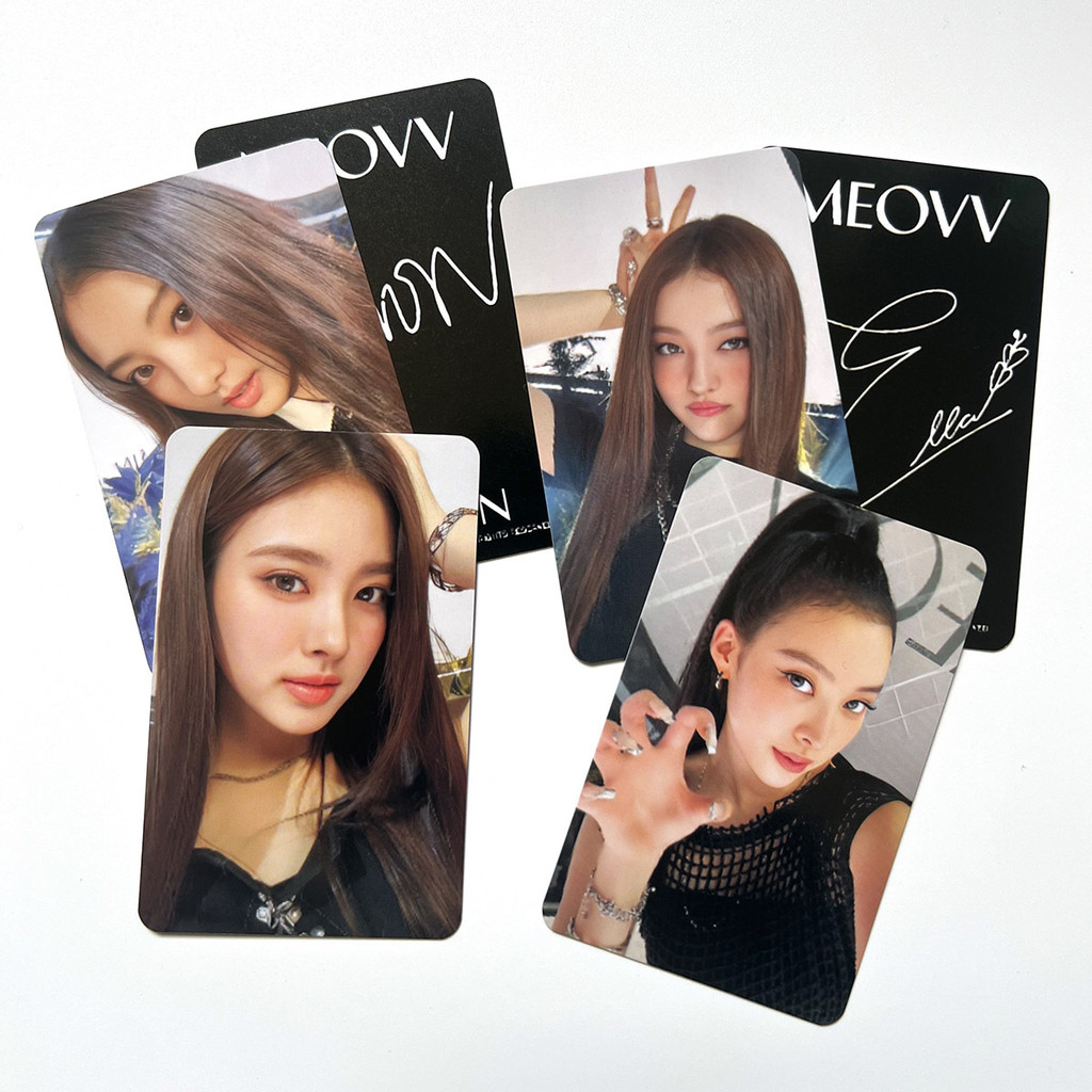 Álbum Kpop Idol MEOVV Transmissão MEOW Photocards | Shopee Brasil