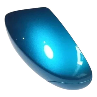 Capa Retrovisor Logan Sandero 2014 A 2020 Azul Le S/ Pisca