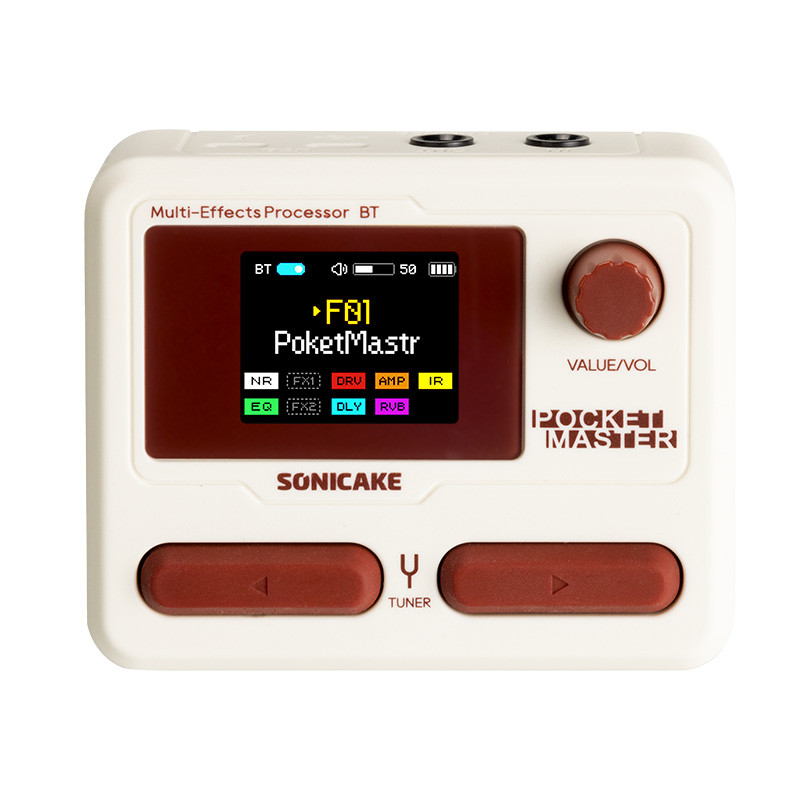 Sonicake Pocket Master Guitarra Elétrica Dispositivo De Efeito