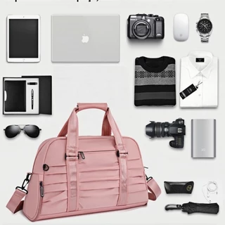 Bolsa de viagem impermeável de grande capacidade, bolsa de ombro fitness esportiva yobel.loja em Oferta na Shopee
