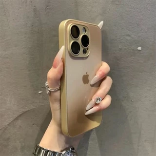 Capa De Telefone De Vidro Temperado Aquarela De Alta Qualidade Para iPhone 11 12 13 14 15 16 PRO MAX PLUS Com Proteção D