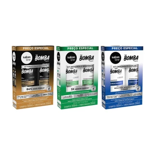 Cronograma Capilar SOS Bomba em Oferta na Shopee