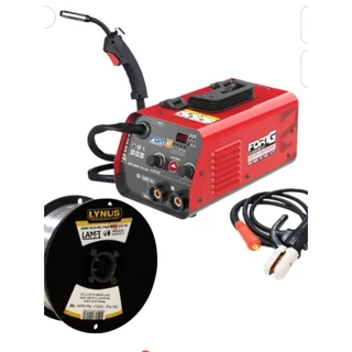 MÁQUINA SOLDA MULTI PROCESSO MIG s GÁS MMA TIG140A C/ ARAME 220V
