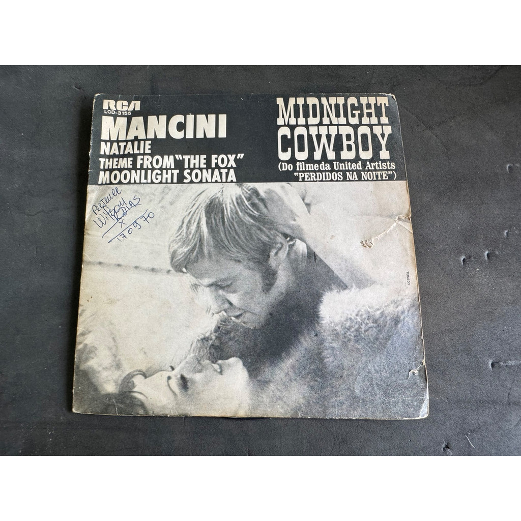 COMPACTO HENRY MANCINI MIDNIGHT COWBOY THEME FROM THE FOX | Shopee Brasil