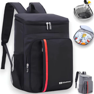Mochila Térmica Impermeável Grande Capacidade Cooler Portátil Piquenique Quente Frio 23L