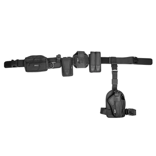 Cinto Militar Completo com Porta Algema, Mini Pochete, Porta Tonfa, Coldre e Mais