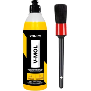 V-Mol Vonixx Produto para Lavar Carro Limpeza Pesada Barro e Pincel para Detalhamento em Oferta na Shopee