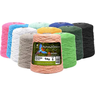 BARBANTE AMAZONIA "NUMERO 6" TEX885,8 - 1KG em Oferta na Shopee