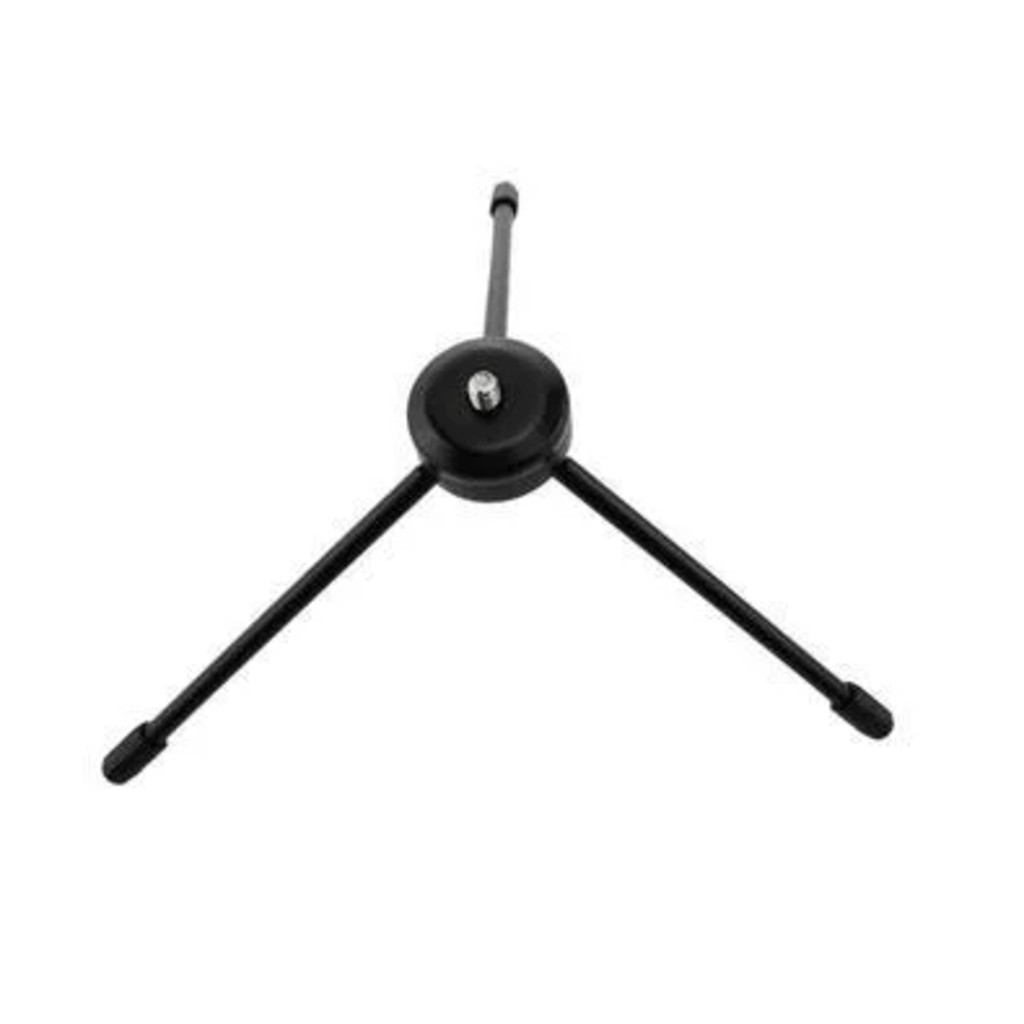 Mini Tripé de Mesa 19cm Para Ring Light Câmera Webcam