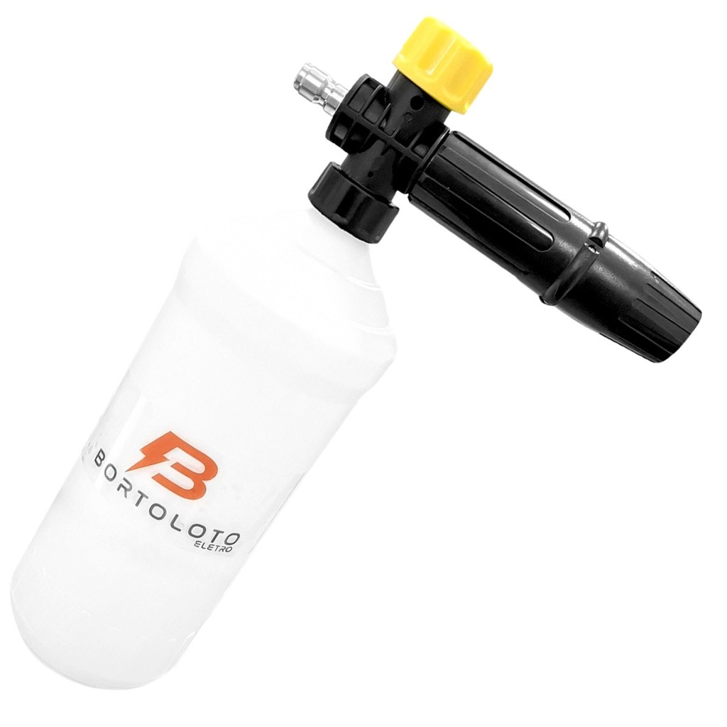 Snow Foam Canhão De Espuma Para Lavadora Alta Pressão com Mangueira de Engate Rápido